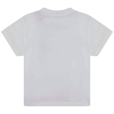 Playera BOSS blanca para bebés